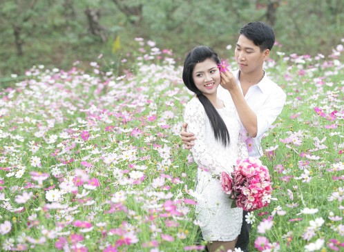 Vượt qua những giai đoạn khó khăn, Hải và Trang đã tổ chức đám cưới vào tháng 3/2014. Họ đang chờ đón đứa con đầu lòng. Ảnh: NVCC.