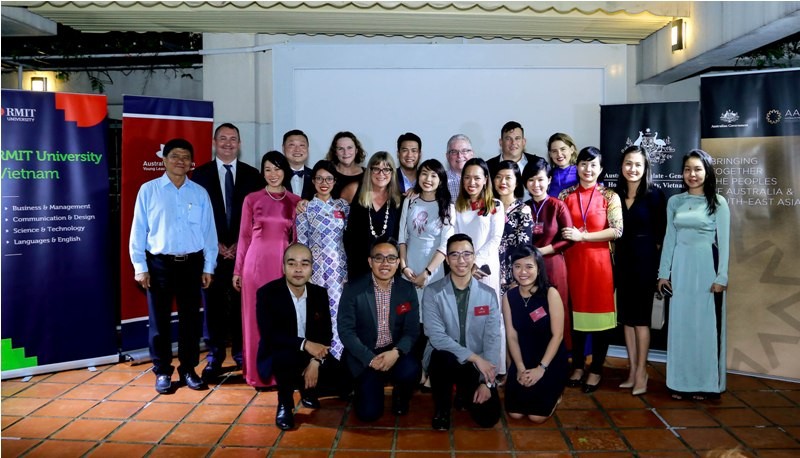 Các đại biểu tham dự buổi ra mắt chính thức Diễn đàn đối thoại lãnh đạo trẻ Việt – Úc 2019