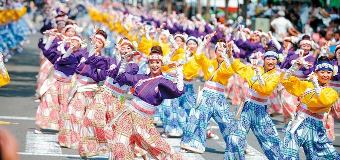  Yosakoi điệu múa truyền thống của đất nước Mặt trời mọc
