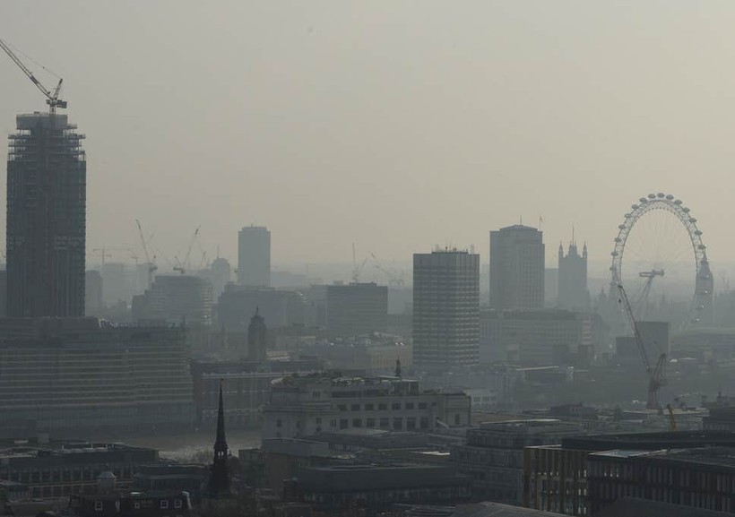 Ô nhiễm không khí ở London. Ảnh: BBC