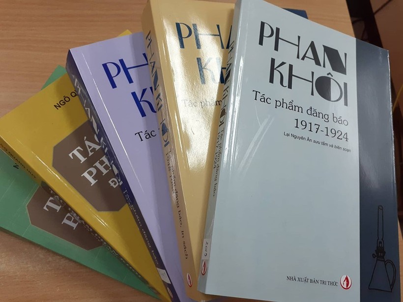 Những tác phẩm của học giả Phan Khôi.