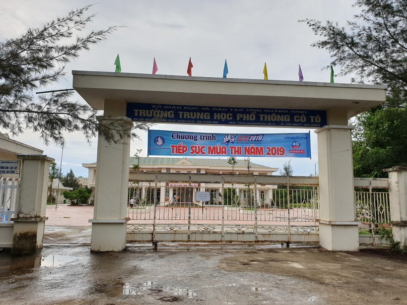 Điểm thi tại Trường THPT Cô Tô (thị trấn Cô Tô, huyện Cô Tô, tỉnh Quảng Ninh)