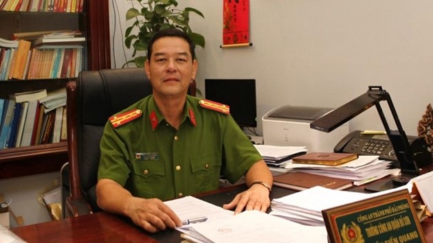 Ông Trần Tiến Quang lúc còn đương chức (ảnh: IT). 