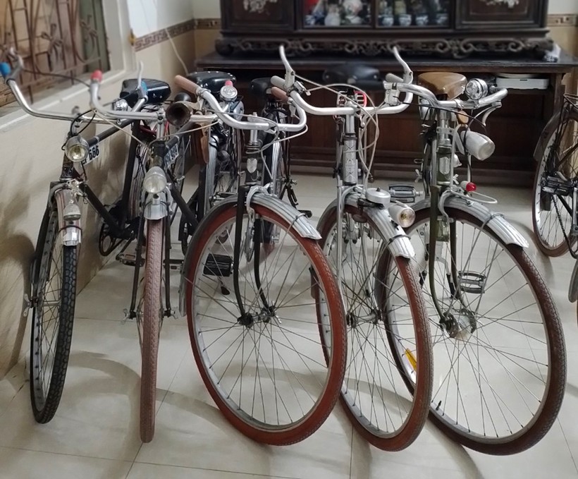 Bộ sưu tập xe đạp cổ siêu độc của cựu nhà giáo xứ Thanh - Ảnh 5.