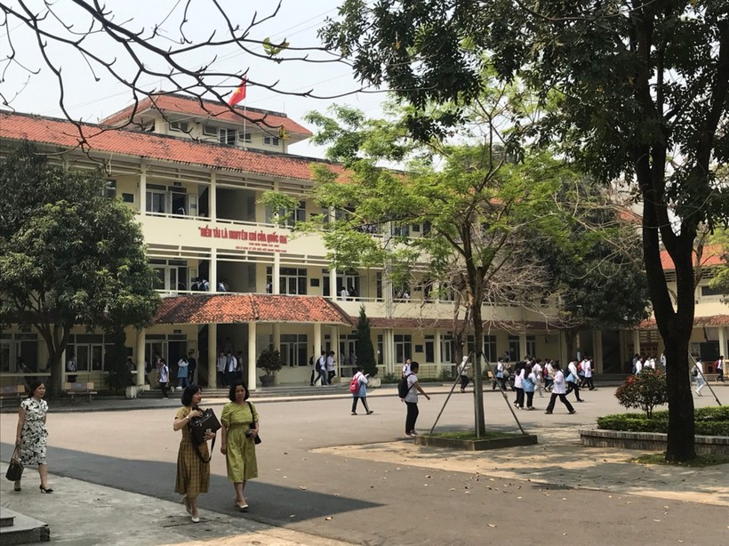 Trường THPT chuyên Lam Sơn (Thanh Hóa). Ảnh: LT.