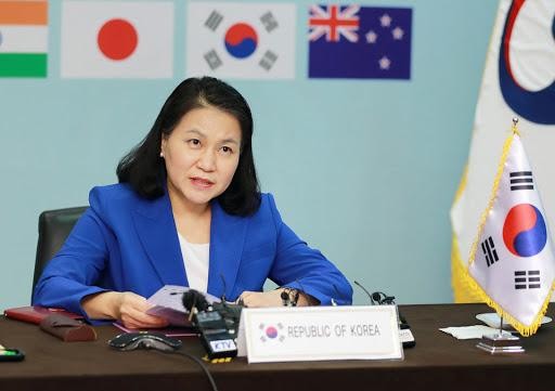 Bà Yoo Myung Hee - Bộ trường Thương mại Hàn Quốc