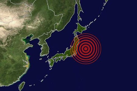 Nhật Bản: Động đất mạnh gây sóng thần gần Fukushima