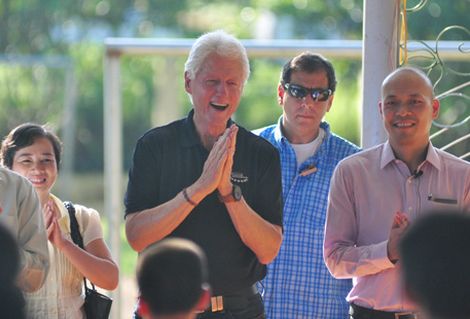 Đây là lần thứ 4, ông Bill Clinton có mặt tại Việt Nam.
