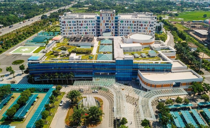 Bệnh viện Nhi đồng Thành phố là đơn vị đầu tiên thuộc Cụm Y tế Tân Kiên đưa vào vận hành vào năm 2018. (Ảnh: WestGate)