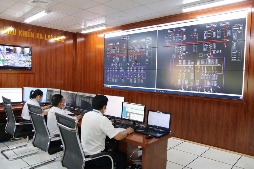 Trung tâm điều khiển xa của PC Lai Châu.