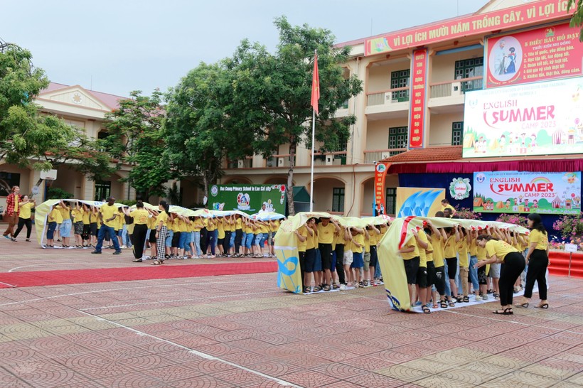Trại hè Tiếng Anh được phòng GD&ĐT thành phố Lào Cai tổ chức.