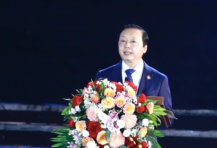 Phó Thủ tướng Trần Hồng Hà phát biểu tại Lễ kỷ niệm 120 năm du lịch Sa Pa.