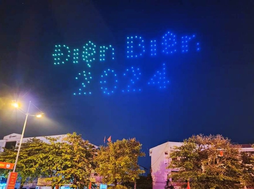 Màn trình diễn ánh sáng nghệ thuật Drone light sẽ diễn ra tại Chương trình nghệ thuật đêm khai mạc Năm Du lịch quốc gia - Điện Biên và Lễ hội Hoa Ban.