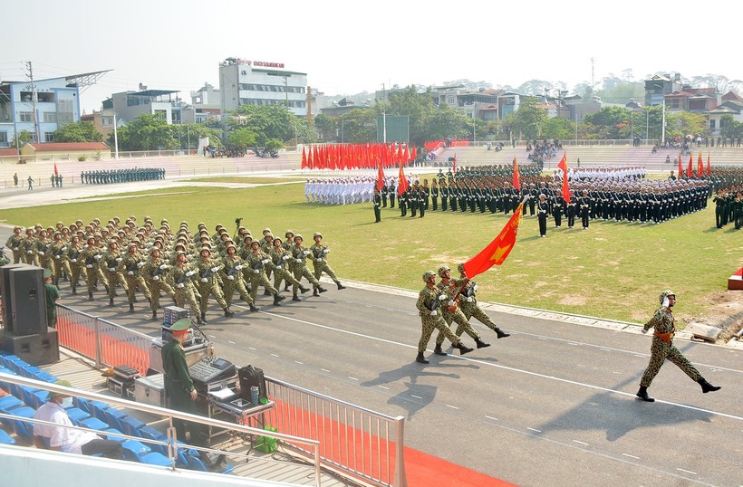 16 khối do Bộ Quốc phòng đảm nhiệm đã tiến hành hợp luyện từ 26/4.