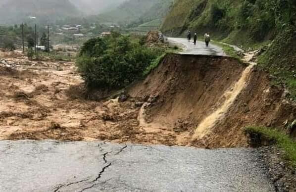 4 người bị mất tích do mưa lũ tại Lai Châu