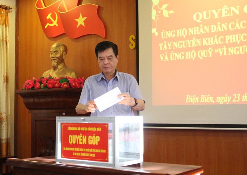 Thầy giáo Nguyễn Văn Kiên - Giám đốc Sở GD&ĐT tỉnh Điện Biên.