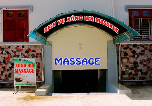 Khu massage Khách sạn Nậm Rốm.
