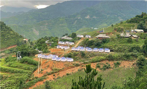 Các địa phương đã dựng nhiều “khu cách ly” tập trung sẵn sàng đón người dân trở về địa phương (nguồn ảnh CDC Sơn La)