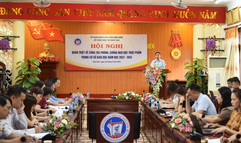 Ông Nguyễn Văn Đoạt quán triệt mục tiêu của Hội nghị.