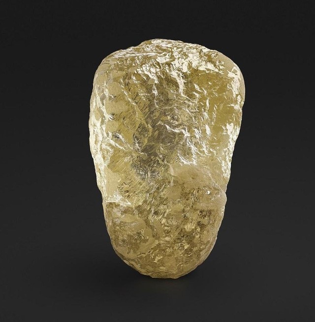 Viên kim cương thô lớn nhất từng được đào ở Bắc Mỹ. (Nguồn: DOMINION DIAMOND MINES).