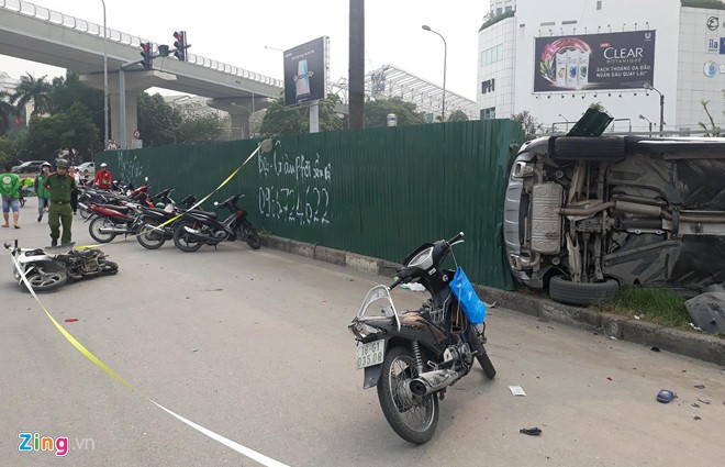 Lời khai của nữ tài xế Mercedes GLA gây tai nạn liên hoàn trên phố Hà Nội