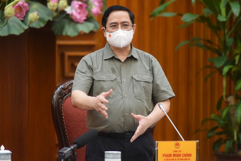 Thủ tướng Phạm Minh Chính chấn chỉnh nghiêm khắc địa phương chưa làm tốt phòng chống COVID-19