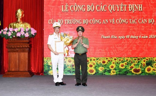 Công an tỉnh Thanh Hóa có tân Giám đốc