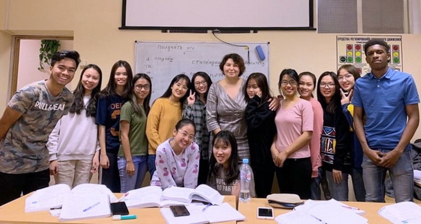 Lưu học sinh Việt Nam tại Nga truyền lửa cho cộng đồng