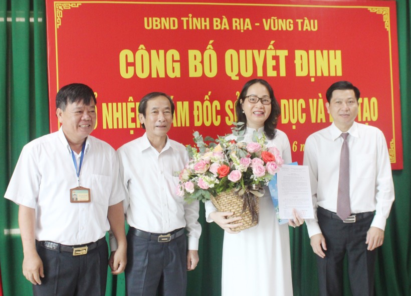 Sở GD&ĐT tỉnh Bà Rịa- Vũng Tàu có tân giám đốc Sở
