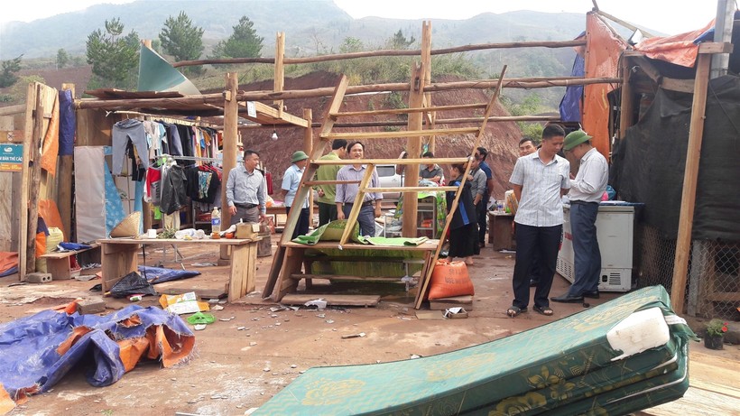Điện Biên: Nhiều công trình lớp học tốc mái do dông lốc