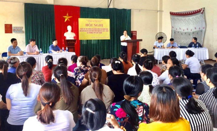 Hà Nội: Đo sự hài lòng của người dân về dịch vụ giáo dục công