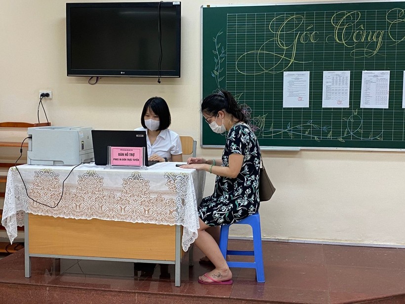 Hà Nội: Hơn 106.000 lượt đăng ký tuyển sinh trực tuyến vào lớp 1