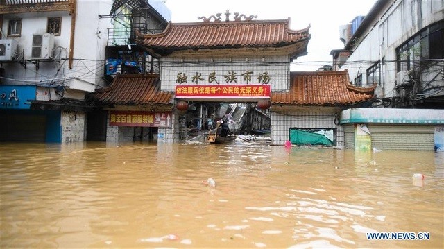 Trung Quốc: Động đất xảy ra tại Hồ Bắc khi nhiều đê kè bị lũ lụt đe dọa
