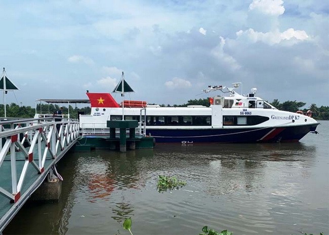 TP.HCM: Khai trương tuyến tàu du lịch đường sông dài 78 Km