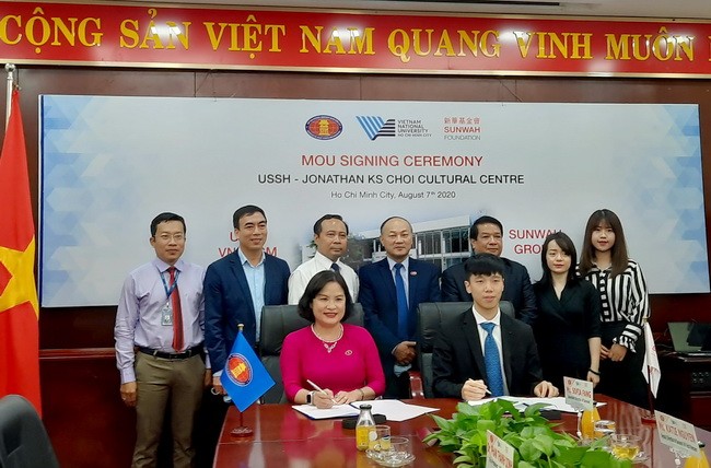 USSH và Quỹ Sunwah ký kết hợp tác thành lập trung tâm đổi mới sáng tạo