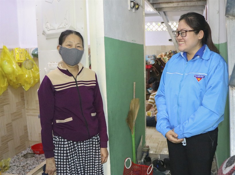 Ninh Thuận: Nữ đoàn viên miễn phí tiền thuê trọ cho người nghèo trong mùa dịch Covid – 19