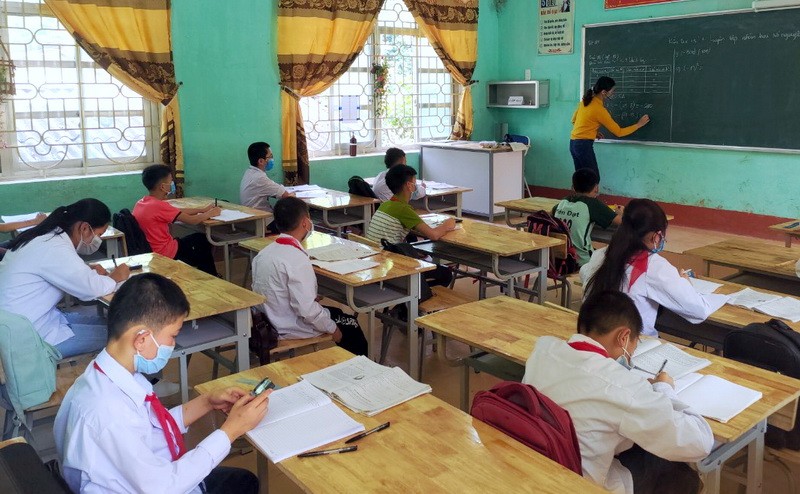 Lạng Sơn: Linh hoạt chia lớp đảm bảo giãn cách 1 mét giữa các học sinh