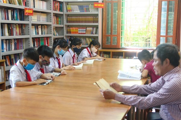 Thư viện Làng Sen: Lan tỏa văn hóa đọc trên quê Bác