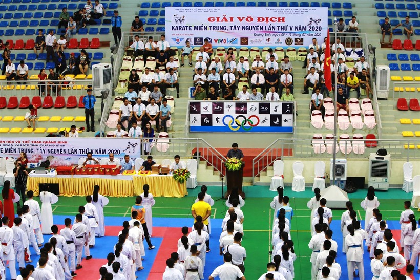 Khai mạc giải vô địch Karate Miền Trung – Tây Nguyên lần thứ V