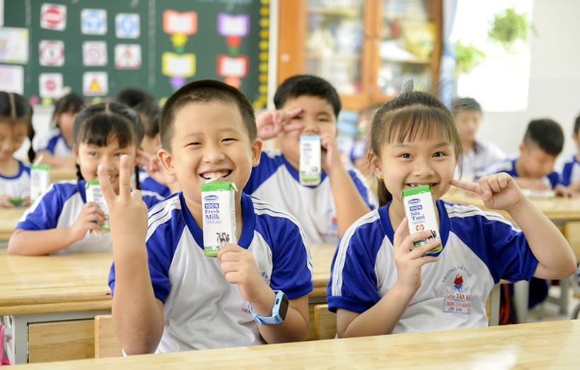 Niềm vui uống sữa học đường an toàn tại Thành phố Hồ Chí Minh