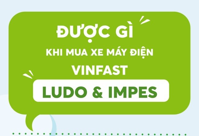 Được gì khi mua xe máy điện VinFast Ludo, Impes?