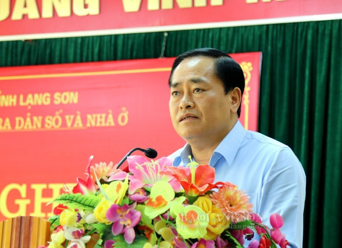 Ông Hồ Tiến Thiệu giữ chức Phó Bí thư, Chủ tịch tỉnh Lạng Sơn