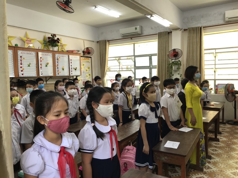 Đà Nẵng: Không bắt buộc học sinh và giáo viên đeo khẩu trang trong giờ học