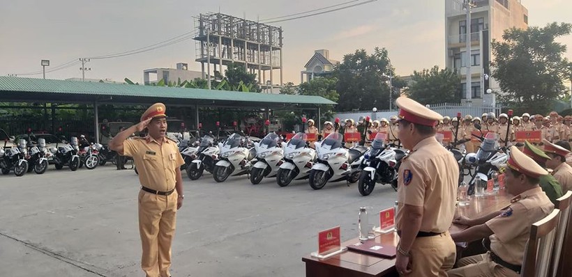 Đà Nẵng: CSGT đồng loạt ra quân tổng kiểm soát các loại xe