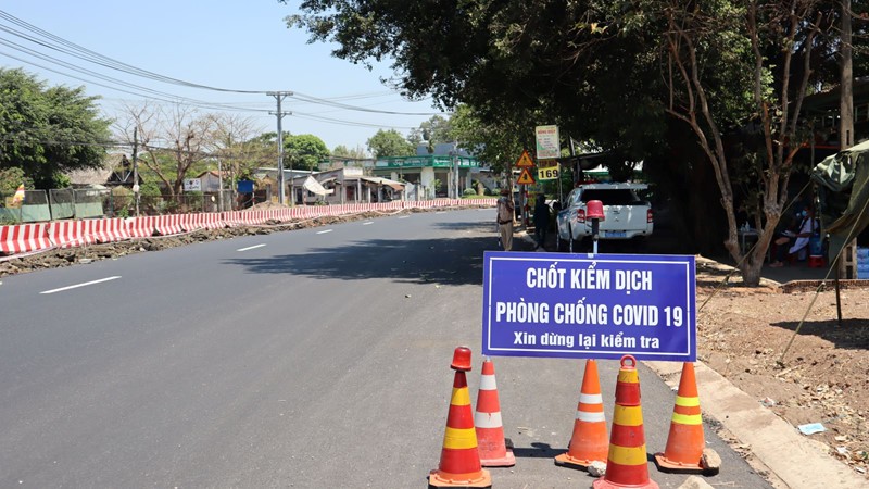 Nam Định thành lập 4 chốt kiểm soát dịch Covid-19