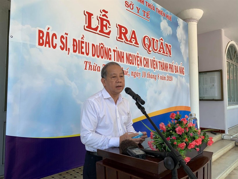 Thừa Thiên - Huế: Đoàn bác sĩ, điều dưỡng lên đường chi viện cho Đà Nẵng