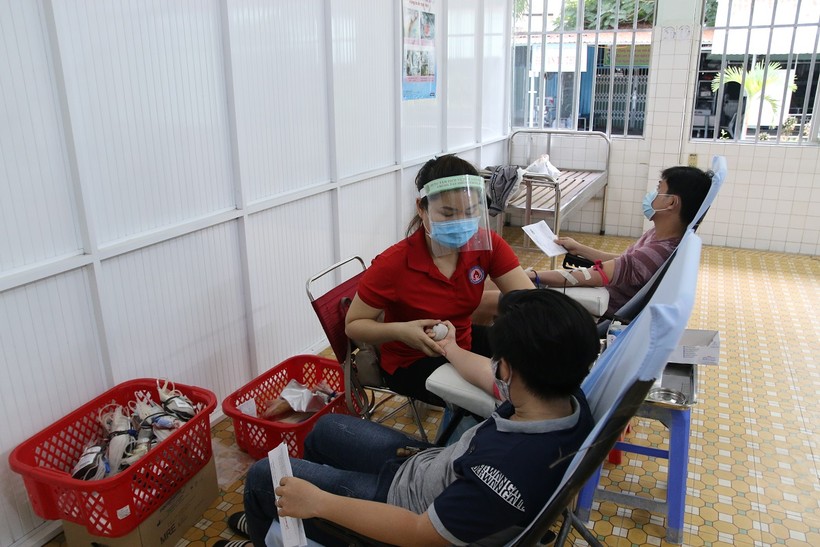Tiền Giang: Tiếp nhận 204 đơn vị máu nhân đạo giữa mùa dịch Covid-19