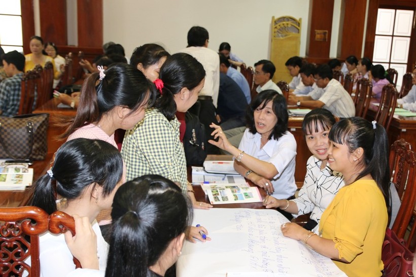 Tiền Giang: Hơn 440 giáo viên tập huấn SGK lớp 1 Chân trời sáng tạo