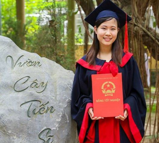 Phạm Thị Phương Liên - Thủ khoa tốt nghiệp xuất sắc ĐH SPHN 2