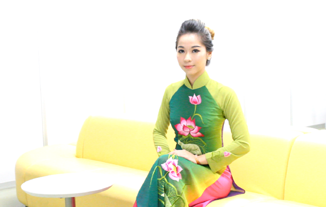Lê Thị Thu Vân (sinh năm 1990, Hà Nội) hiện là du học sinh Đại học Quốc gia Kyushu, Nhật Bản.